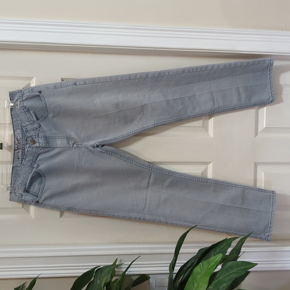 Black Smith Premium Denim Men's Straight Leg Lightwash Jeans Size 34x32